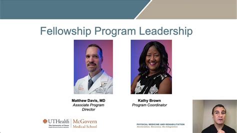 Mcgovern Medical School At Uthealth Sci Fellowship Introduction Youtube