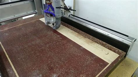 Levelling CNC Waste Board 1st Level YouTube