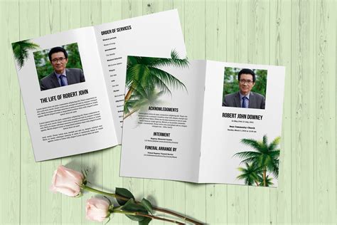 Funeral Program Template Funeral Program Template Funeral Programs