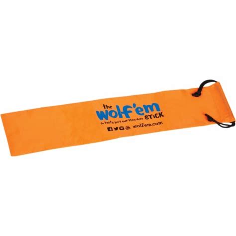 Wolf Em 19 In L Nylon Drawstring Campfire Roasting Stick Carry Bag WS