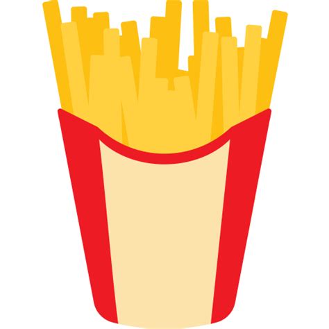 Fries Generic Color Fill Icon