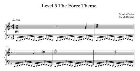 5th Level The Force Theme – MusicalBasics