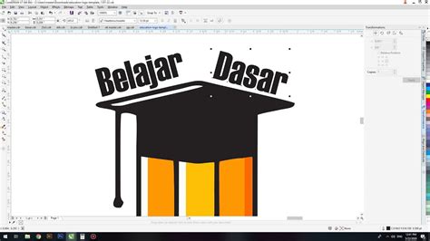 Tutorial Membuat Logo CorelDraw X7 YouTube