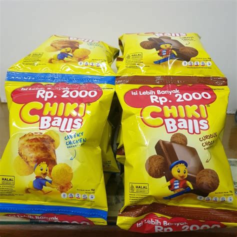 Jual [per Renteng] Chiki Balls Keju Coklat Kaldu Ayam 10x16gr Tidak