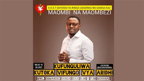 IBADA YA MAOMBI NA MAOMBEZI MWAL EMMANUEL SANGA SOMO KUFUNGULIWA