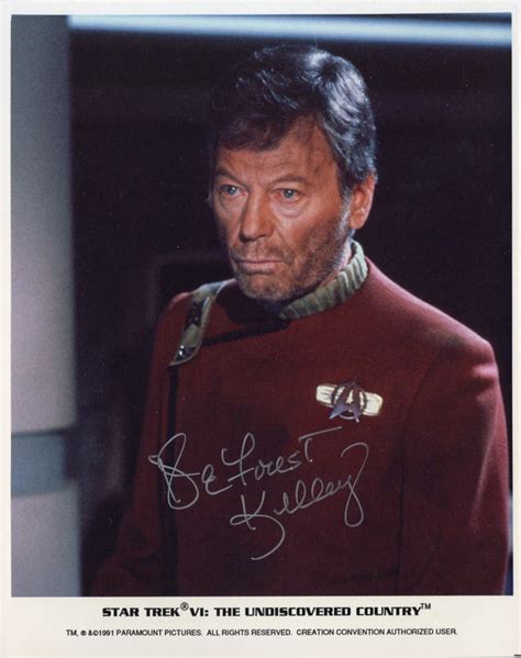 DeForest Kelley Signed 8x10 - Star Trek Autograph #2 – The Autograph ...