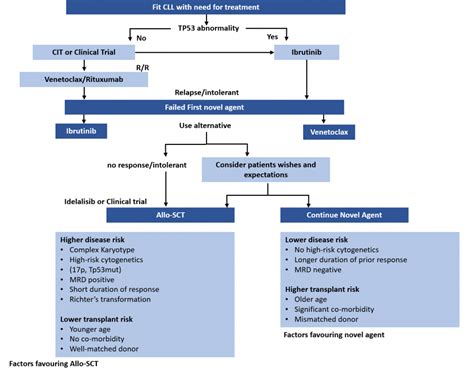 Treatment Pathways For Active Cll Cll Advocates Nz