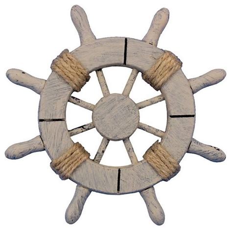 Rustic Decorative Ship Wheel Boat Steering Wheel Decoration