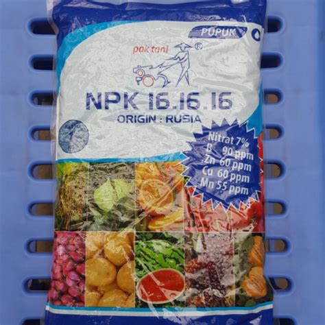 Jual Pupuk NPK Pak Tani 1KG Original Kemasan Pabrik Shopee Indonesia