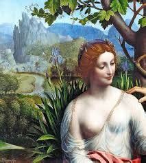 Francesco Melzi Vertumnus And Pomona Detail 1518 22 Nude Art