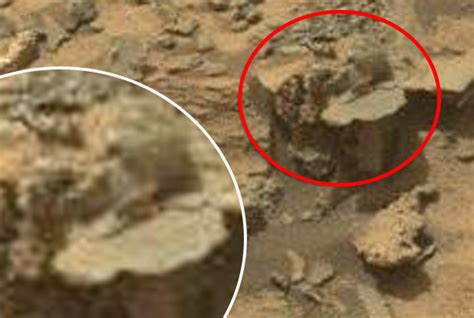 Nasa Curiosity rover beams back alien statue on Mars | Daily Star