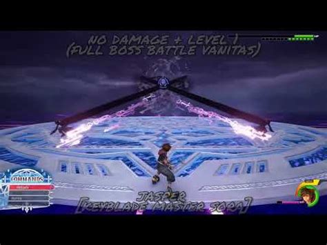 Sora Vs Vanitas Full Boss Battle No Damage Level Critical Mode