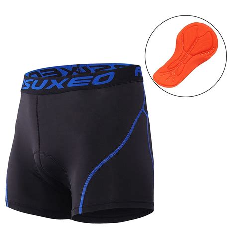 ARSUXEO Men S Cycling Underwear 3D Padded Bike Bicycle MTB Shorts