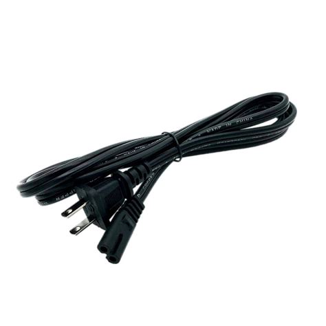 Kentek 6 Feet Ft 2 Prong Ac Power Cord Cable For Hp Ac Adapter 0957 2105 0957 2231