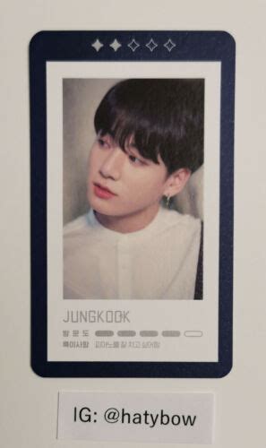 BTS Jungkook OFFICIAL 5th Muster Guestbook 2 5 RARE Photocard EBay