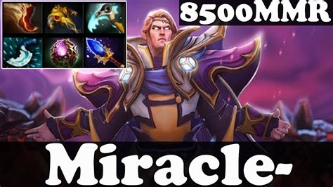 Dota 2 Miracle 8500 MMR Plays Invoker Vol 37 Ranked Match Gameplay