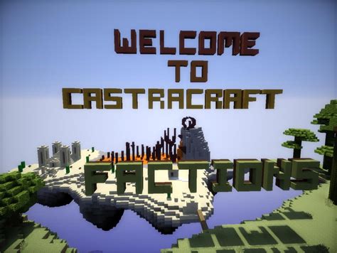 CastraCraft Factions Pvp Mcmmo Raiding Tnt Minigames