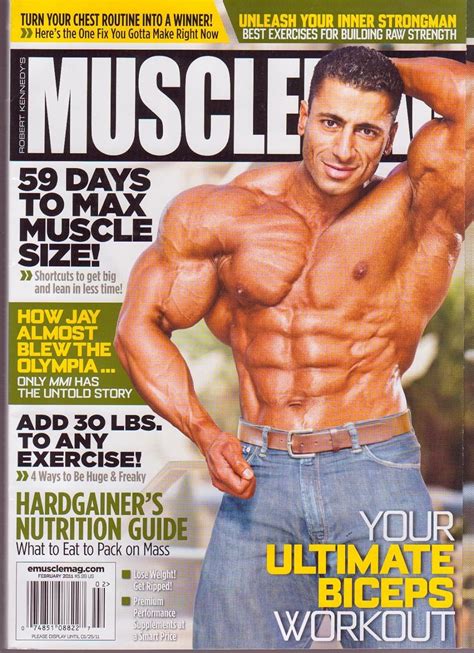 MUSCLEMAG Magazine Feb 2011 59 Days To Max Muscle Size Amazon Books