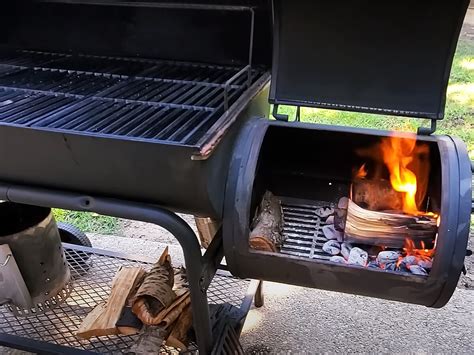 How To Start And Manage Fire In A Small Offset Smoker