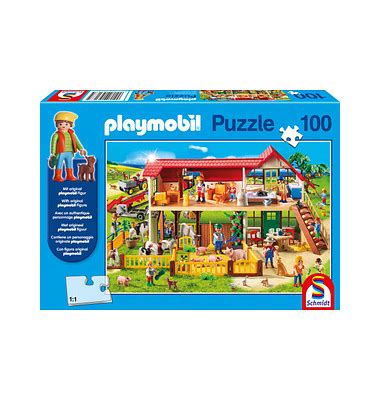 Schmidt Playmobil Bauernhof Puzzle 100 Teile Bürobedarf Thüringen