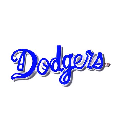 Download Dodgers Logo Art Png 68 | Wallpapers.com