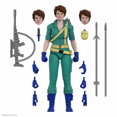 G I Joe Lady Jay Ultimate Inch Action Figure Dic Teal Ver Hlj