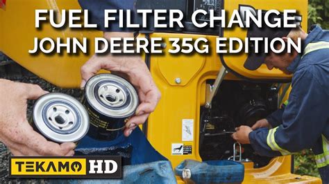 How YOU Can Easily Replace An Excavator S Fuel Filter Save With