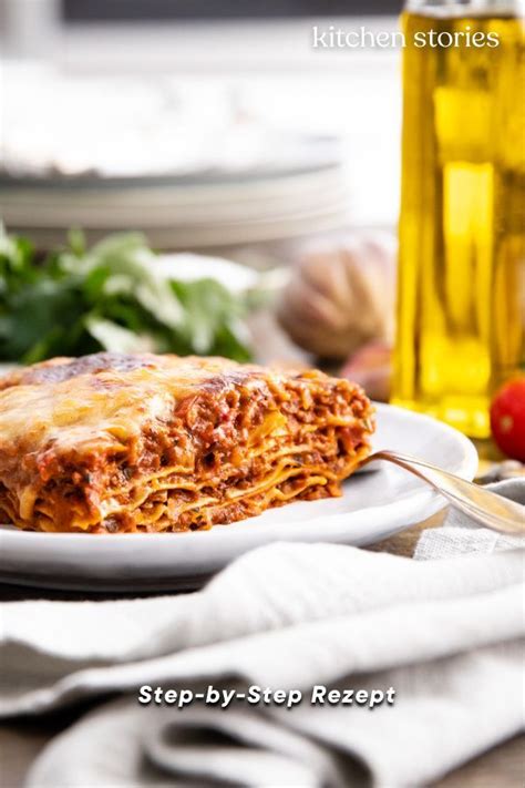 Lasagne Selber Machen So Gelingt Dir Der Italienische Klassiker Stories Kitchen Stories