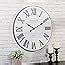 Amazon Firstime Co Cooper Wall Clock Gray Galvanized