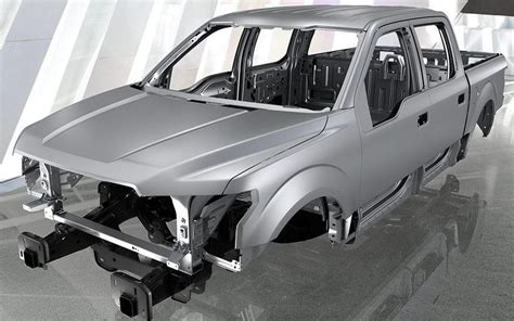 2015 Ford F150 Body Structure (Aluminum) - Boron Extrication