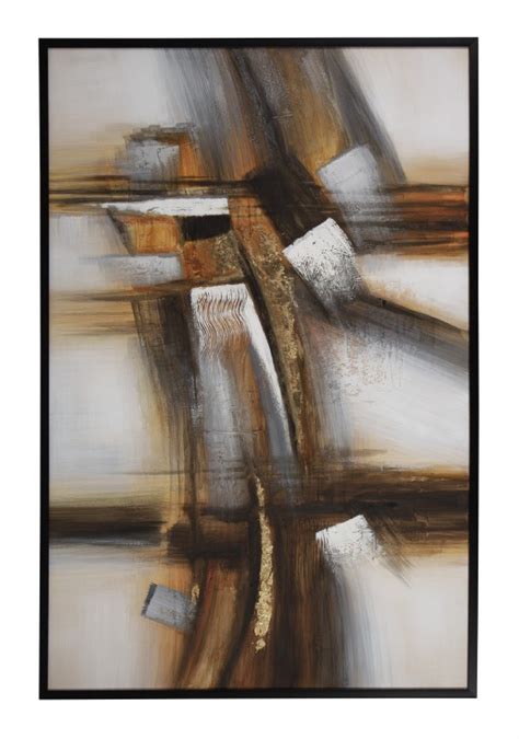 Brown Abstract Wall Art For Sale in CT | Middlebury Furniture and Home ...