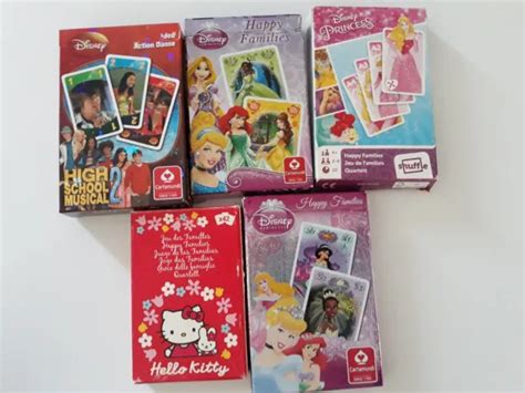 LOT DE 5 Paquets De Cartes Princesses Et Autres EUR 15 00 PicClick FR