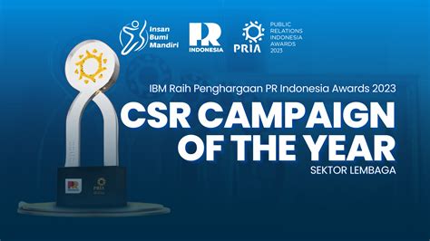 Selamat Insan Bumi Mandiri Menangkan Csr Campaign Of The Year Dalam