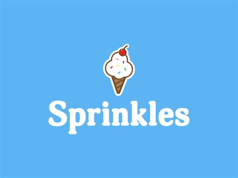 Sprinkles Logo Design By Tom Hayes On Dribbble