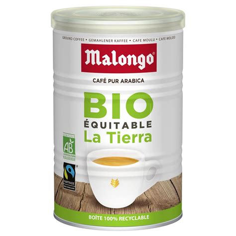 Malongo Café Moulu La Tierra Pur Arabica Bio 250g Pas Cher Auchanfr