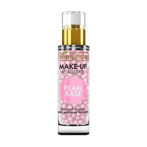 База под макияж Bielenda Make-Up Academie Pearl Base розовая, 30 г ...
