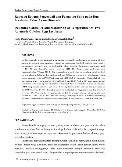 Pdf Ini Rancang Bangun Pengendali Dan Pemantau Suhu Pada Dua Inkubator