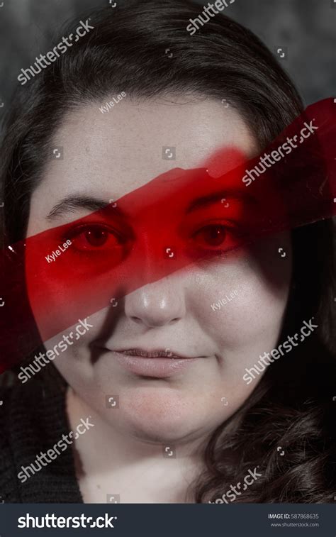 Plus Size Bbw Brunette Woman Posing Stock Photo 587868635 Shutterstock