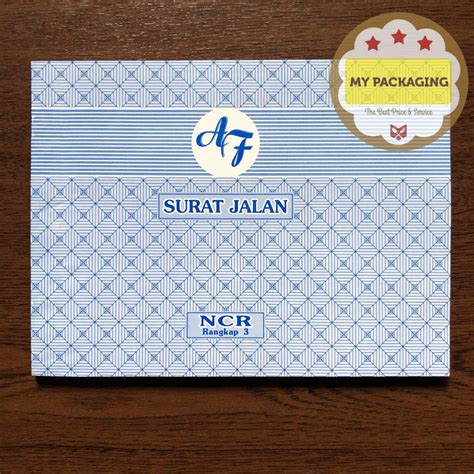 Jual Buku SURAT JALAN NCR AF 1 2 FOLIO 2 3 4 Ply Rangkap Shopee