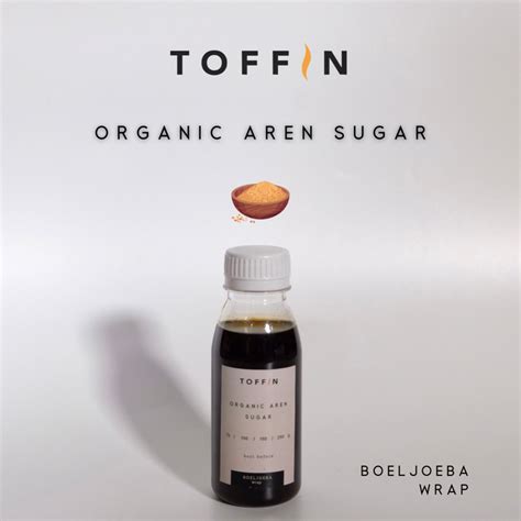 Jual Toffin Organic Aren Sugar Repack G Shopee Indonesia