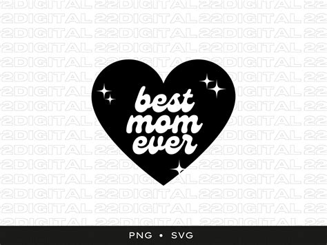 Best Mom Ever Svg File Mothers Day Svg Momlife Svg Happy Mothers Day