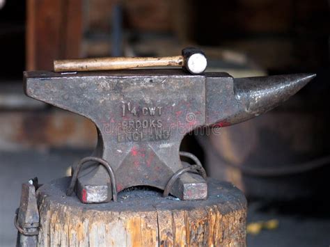 Hammer And Anvil Editorial Stock Image Image Of Fashioned 45401774