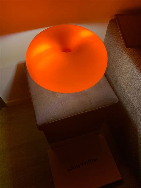 Nordic Minimalism Orange Lamps Danish Style Italian Colors White