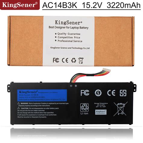 Kingsener Bater A Modelo Ac B K Para Ordenador Port Til Pieza De Pc