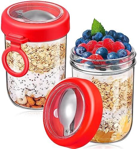 Amazon Mason Jars For Overnight Oats Pack Overnight Oats