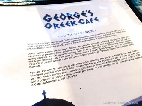 George's Greek Cafe in Long Beach - California Through My Lens