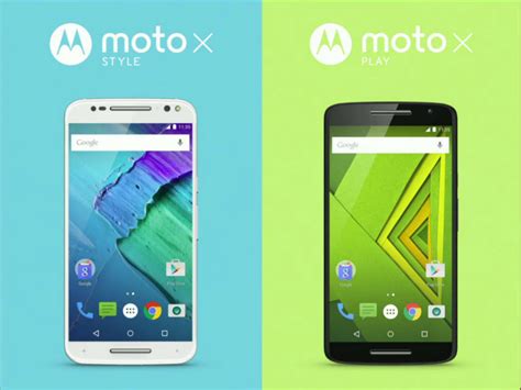 La Nueva Gama Alta De Motorola El Moto X Style Y El Moto X Play