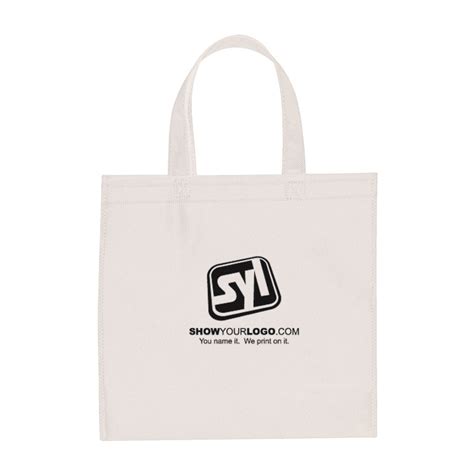 Non Woven Mini Brochure Tote Bag Show Your Logo