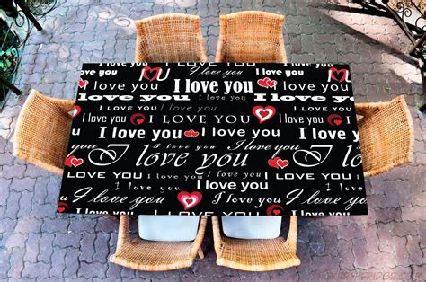 Наклейка на стол - I love 1 | Купить фотопечать на стол в магазине ...