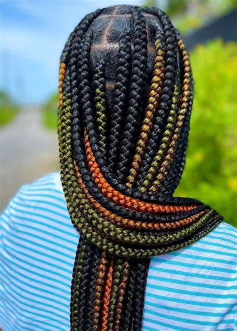 Jumbo Knotless Braids Styles Afrochic